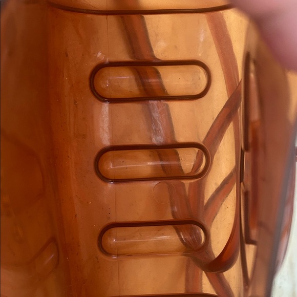 Telfar X Melissa collab Mini Transparent Amber Tote - Picture 4 of 8